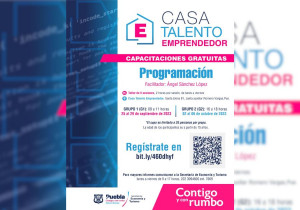 Inicia Ayuntamiento de Puebla capacitaciones en Casa Talento Emprendedor