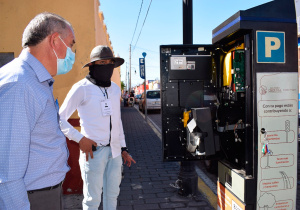 Ayuntamiento de San Pedro Cholula brindará mantenimiento a parquímetros