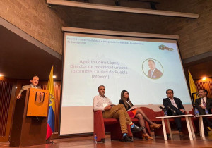 Presente Puebla capital en Foro Regional CODATU en Colombia