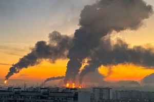 Drones golpean Moscú durante elecciones rusas