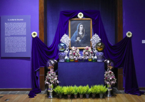 Inaugura Cultura exposición “Stabat Mater: La Virgen de los Dolores en el arte”