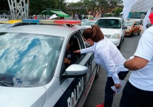 Aumento de 25% a policías y evitar subejercicio, ofrece América Soto