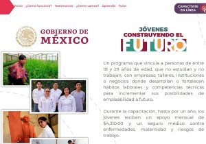 Programa Jóvenes Construyendo el Futuro