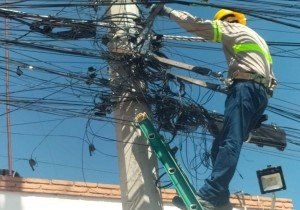 Retiran más de un millón de metros lineales de cableado en Puebla