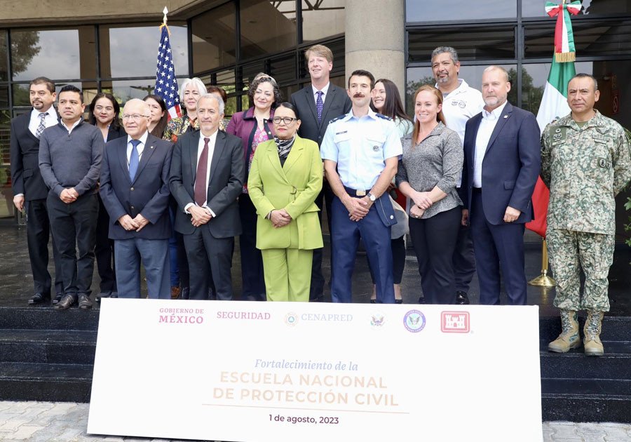 Avanza construcción de nueva sede de la Escuela Nacional de Protección Civil
