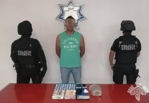 Cae presunto integrante del CJNG en Puebla