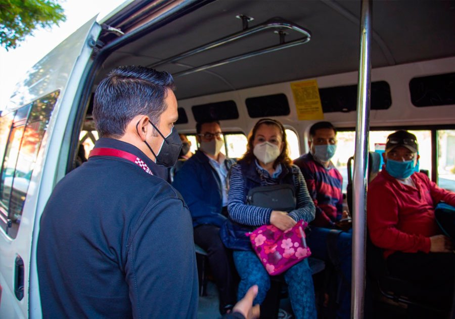 Supervisan más de 2 mil unidades de transporte público