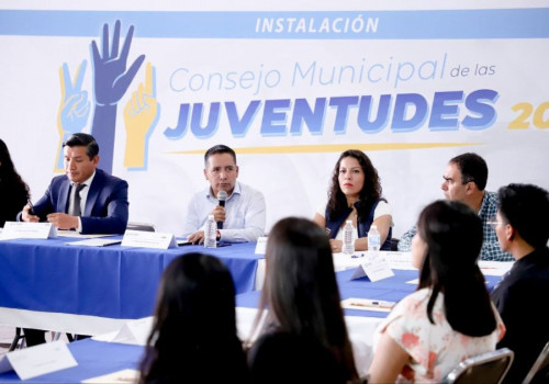 Instala Ayuntamiento de San Andrés Cholula el Consejo Municipal de las Juventudes