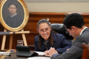 Sheinbaum habla de comercio y seguridad con Trump
