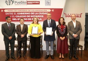 Gobierno de la Ciudad firma convenio de colaboración con el Colegio de Notarios