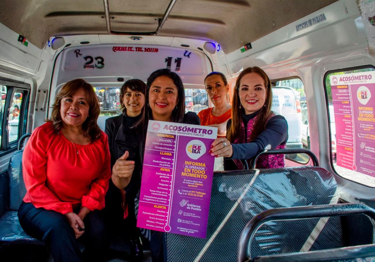 Presentan Movilidad e Igualdad Sustantiva “Acosómetro” en el transporte  público