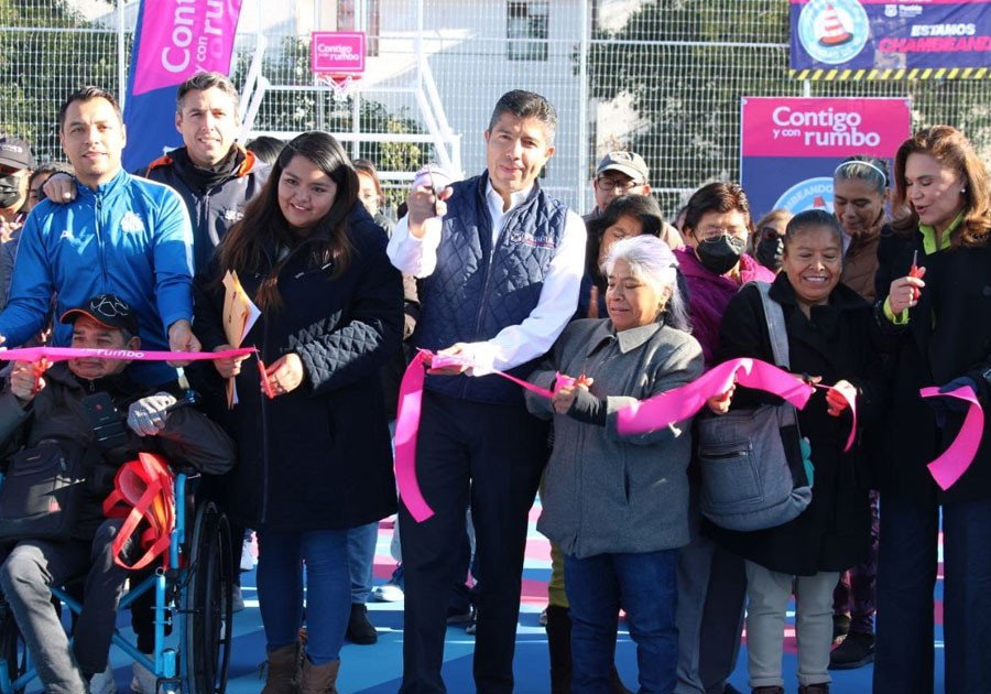 Gobierno municipal inaugura parque en Fuentes de San Bartolo