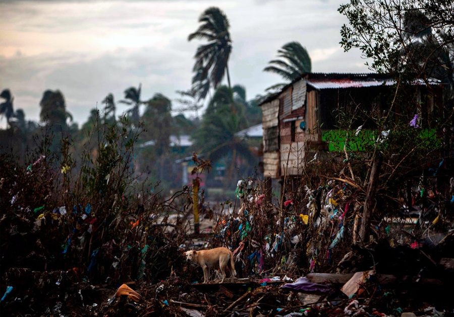 Toca tierra en Nicaragua Iota, huracán categoría 5
