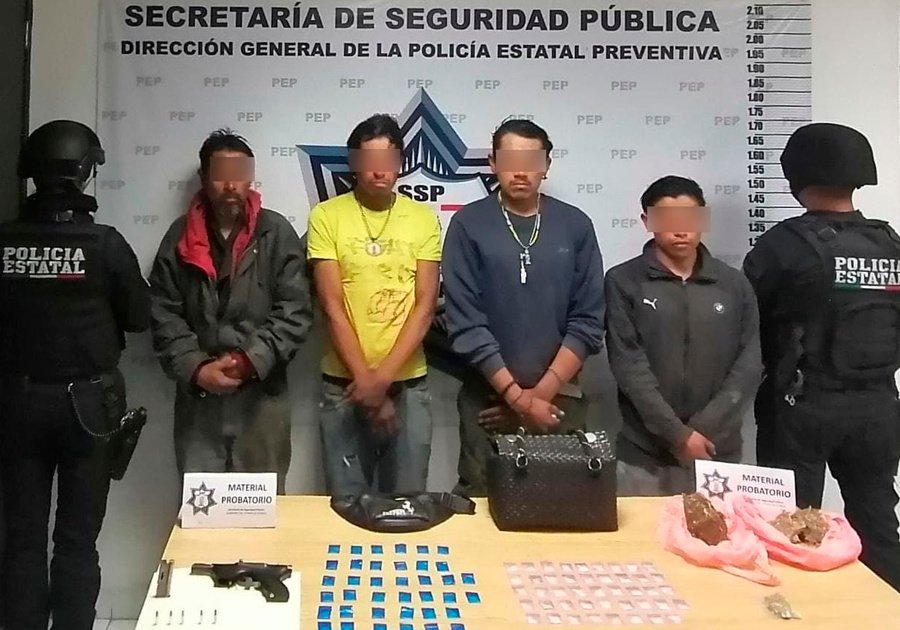 Capturan a presunta banda dedicada al robo en transporte público