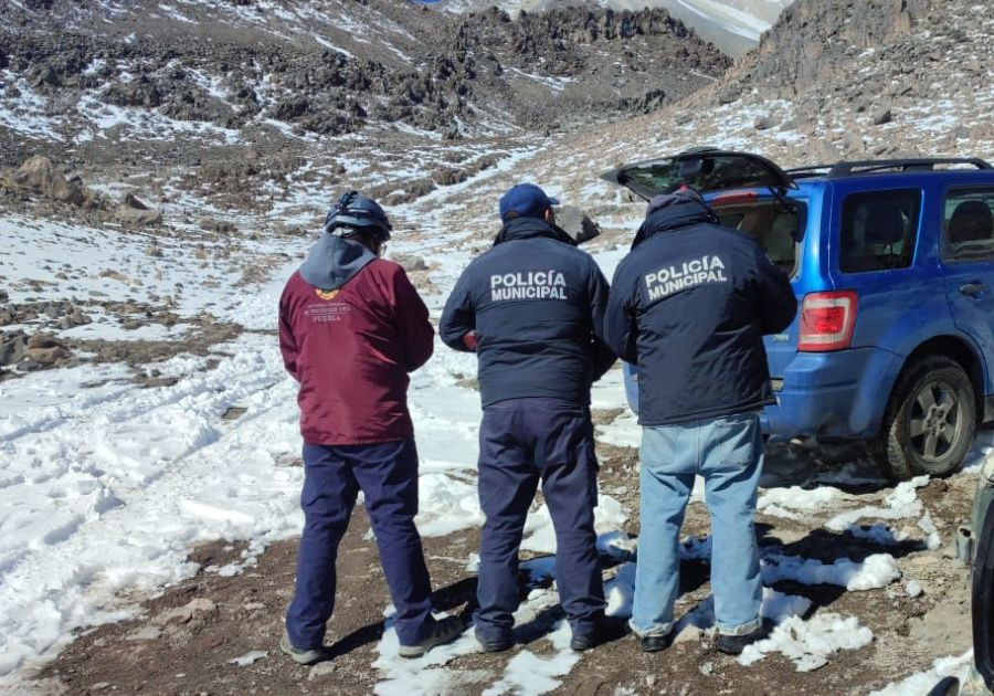 Ubican a 7 alpinistas extraviados en el Pico de Orizaba