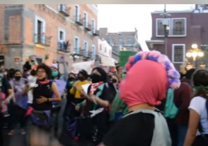 Marcha feminista Puebla
