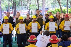 Gobierno Estatal reconoce labor forestal y afianza estrategia para proteger bosques poblanos