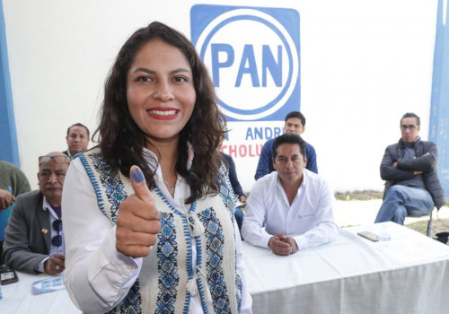 Gana Guadalupe Cuautle candidatura del PAN a alcaldía de San Andrés Cholula