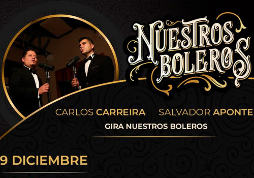 Carlos Carreira y Salvador Aponte presentan en Puebla &#039;Nuestros boleros&#039;