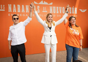 Se registra Mariana Rodríguez como candidata a la alcaldía de Monterrey