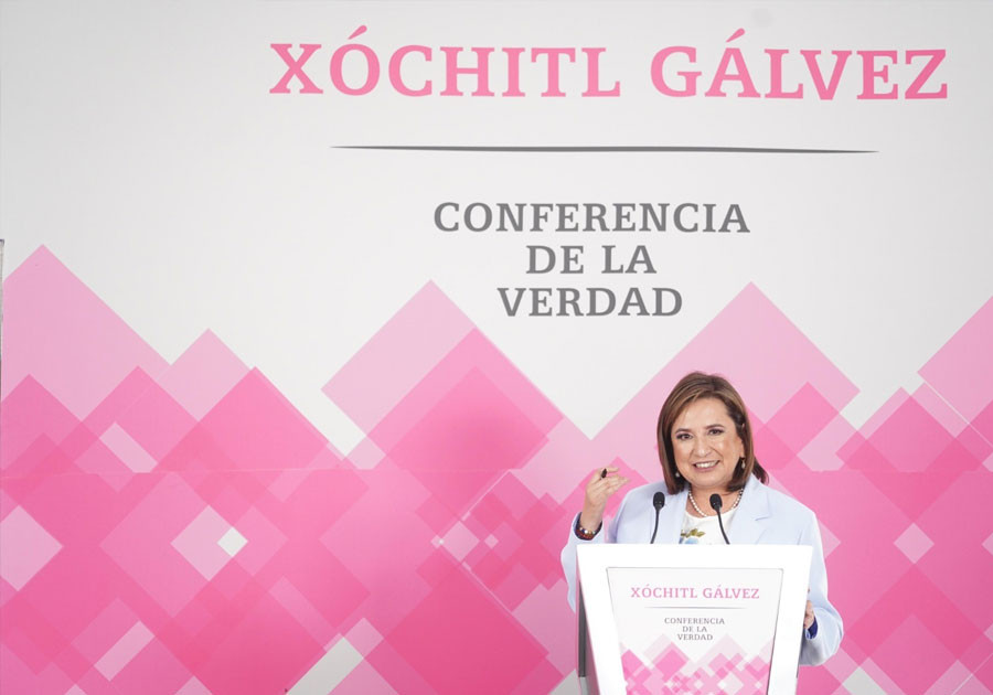 El eje central de mi campaña será la seguridad: Xóchitl Gálvez