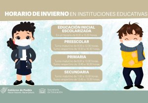 Inicia horario de invierno en escuelas de educación obligatoria: SEP