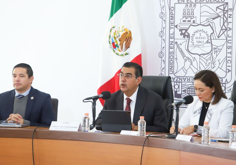 Invita Sergio Salomón a AMLO a su informe de gobierno