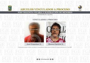 Abuelos vinculados a proceso por violencia vicaria y sustracción de menores