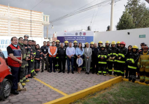 Conmemoran en San Andrés Cholula el Día del Bombero