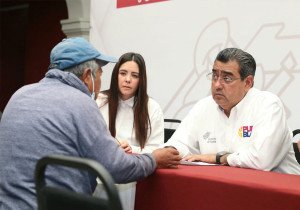 Ratifica Sergio Salomón compromiso con personas en situación de vulnerabilidad