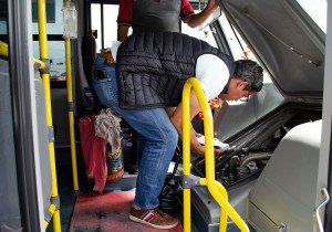 Realiza SMT revista vehicular a 297 unidades de transporte público