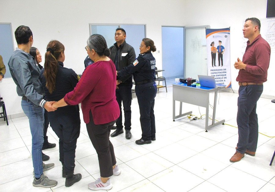 Avanza ciclo de seminarios para policías en San Andrés Cholula