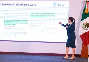 Sheinbaum celebra resolución del TEPJF que respalda elecciones del Poder Judicial