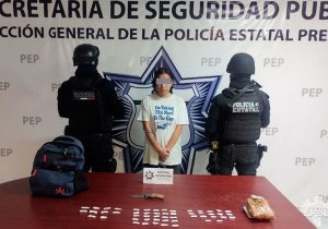 En Atlixco, SSP detiene a presunta operadora de &#039;Angelinos 13&#039;