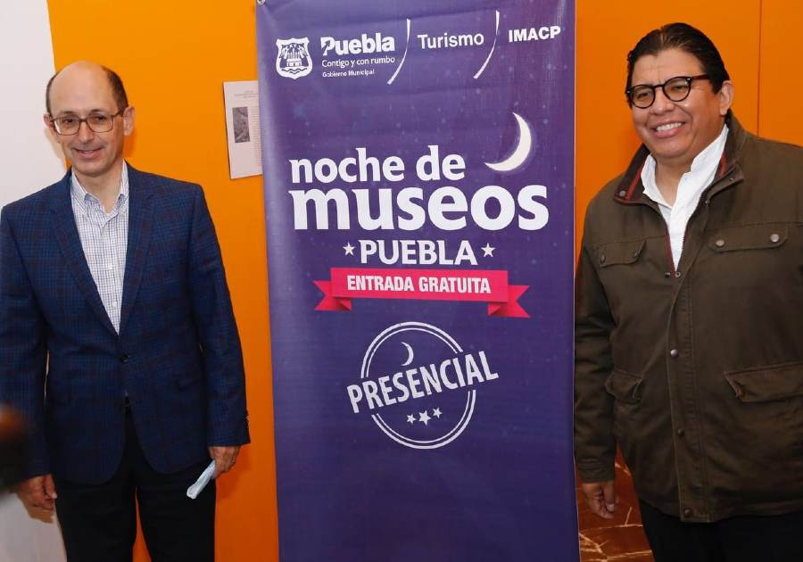 Anuncian segunda edición presencial de Noche de Museos en Puebla