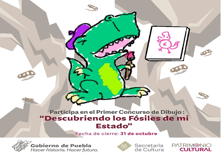Abre Secretaría de Cultura de Puebla concurso de dibujo infantil