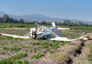 Desplome avioneta 