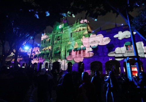 Maravilla Video mapping “Puebla: Ciudad de guardiana”, a más de 15 mil personas
