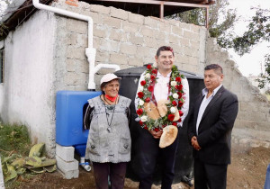 Armenta da solución a desabasto de agua por amor a Puebla