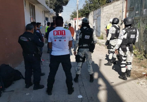 Policías y militares Puebla