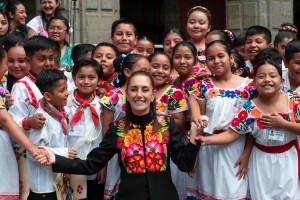 La música transforma la vida de las niñas y niños: Claudia Sheinbaum presenta el primer concurso nacional de coros escolares