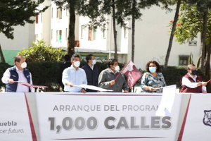 Comienza programa de pavimentación “1,000 Calles” en Puebla capital