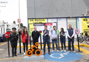 Ayuntamiento de Puebla entregó 15 kilómetros nuevos de infraestructura ciclista