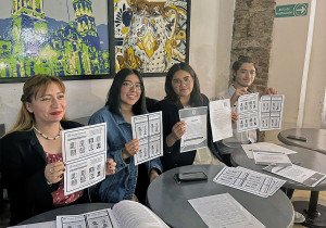 Organizan primer simulacro electoral en 93 instituciones educativas del país