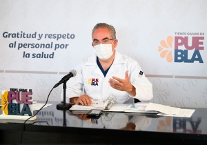 Disminuyen hospitalizados por Covid-19 en Puebla: Salud
