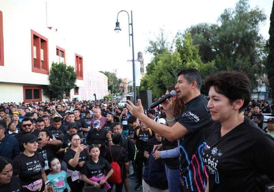 Realiza SSC Carrera por la Paz en Puebla capital