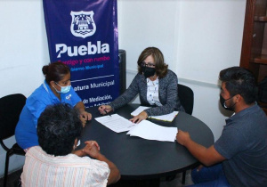 Promueve Ayuntamiento de Puebla la solución de conflictos vecinales