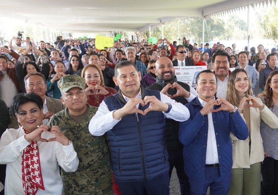 Alejandro Armenta acompaña a Juan Manuel Alonso a la inauguración de obras