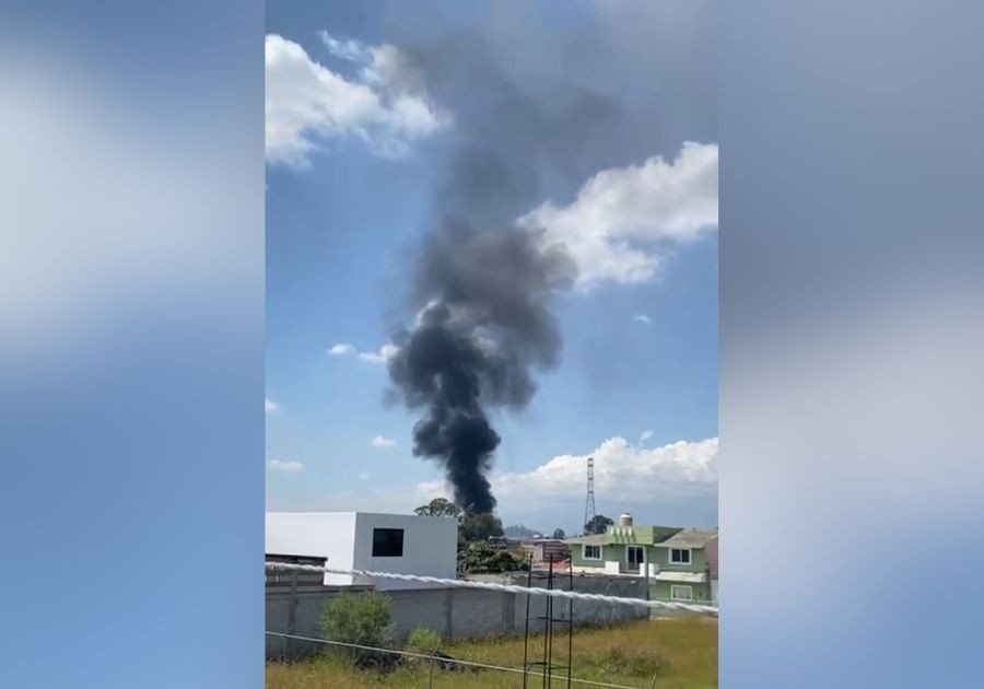 Nuevamente se incendia fábrica de aceite en Acatepec