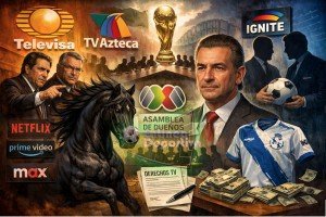 Asamblea de Dueños, Derechos de TV, el CABALLO NEGRO que viene de España y el no tan claro Grupo IGNITE y su CODICIA por la FRANJA...